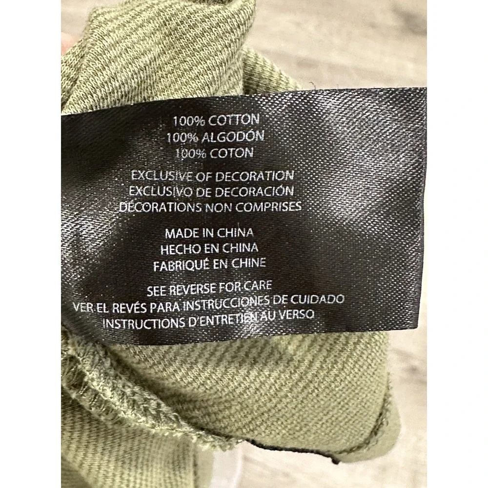 Banana Republic‎ Men's Luxe Touch Performance 100% Cotton T-shirt Green READ